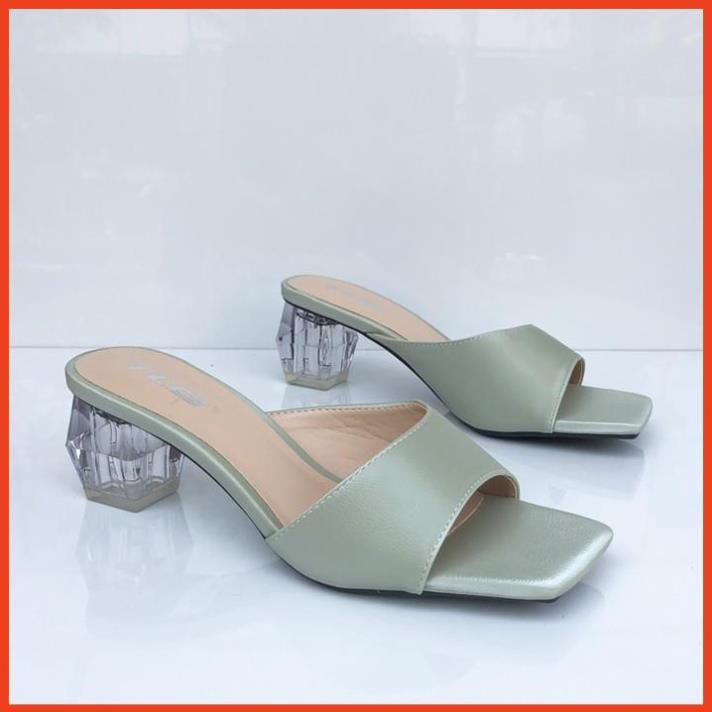 TLG Guốc quai da đế trong trẻ trung năng động 21345