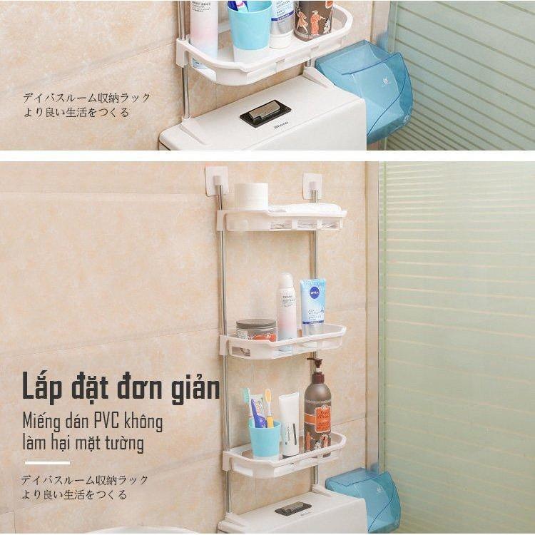 Kệ Đa Năng 3 Tầng Phòng Tắm Phong Cách Nhật - Home and Garden