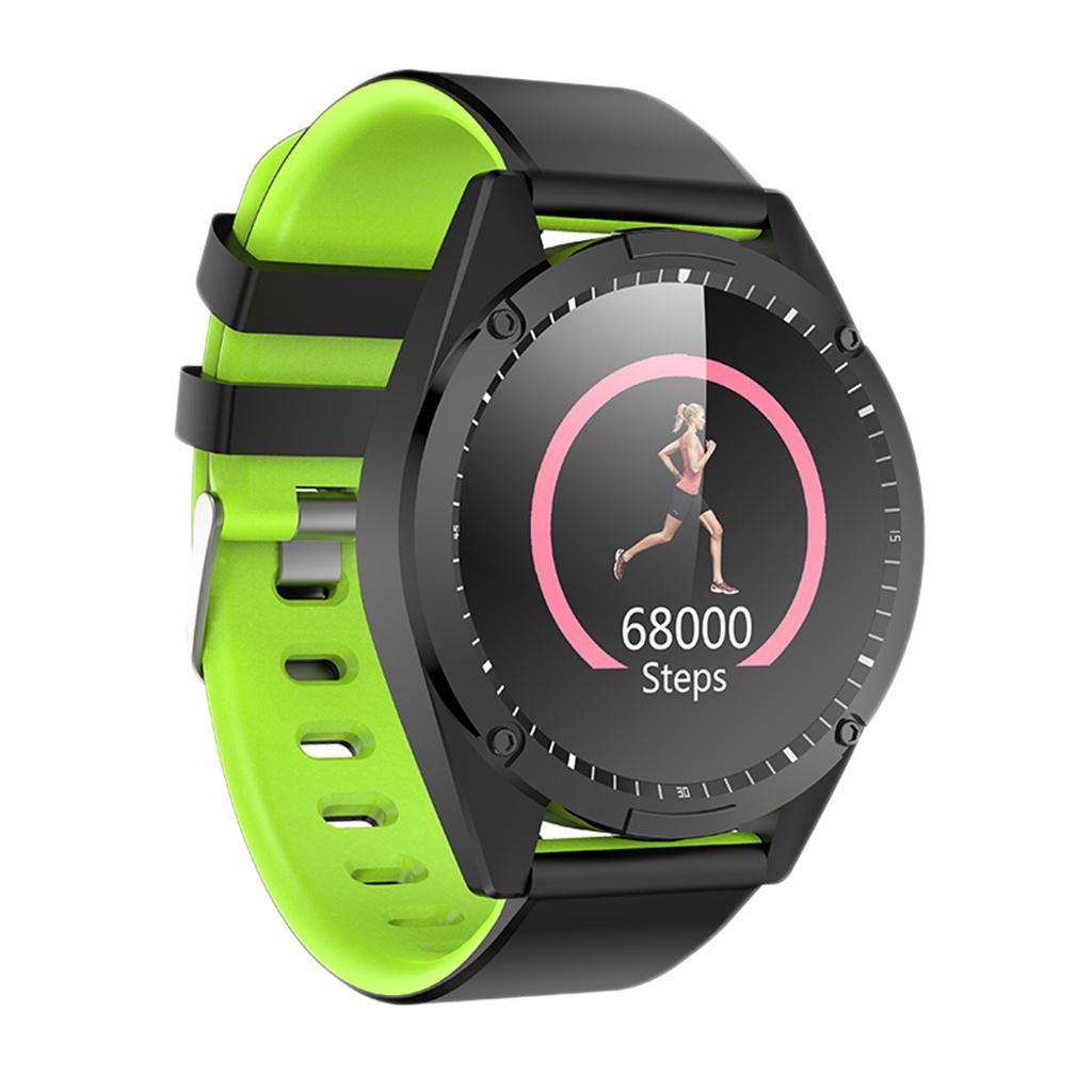 G50 1.3" IP67 Heart Rate Blood Pressure Sleep Monitor Smartwatch Black