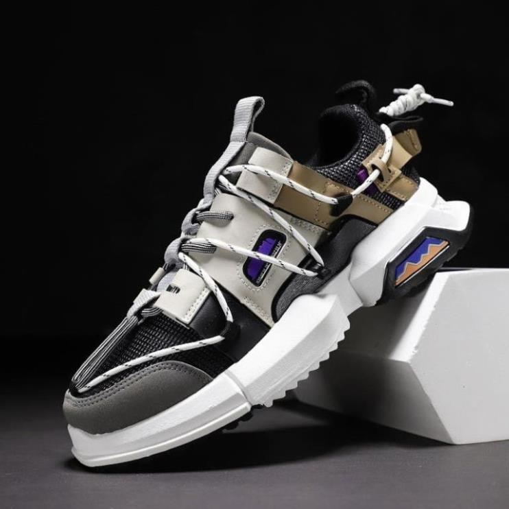 Giày thể thao nam, giày sneaker nam HQ thiết kế mới lạ XK008