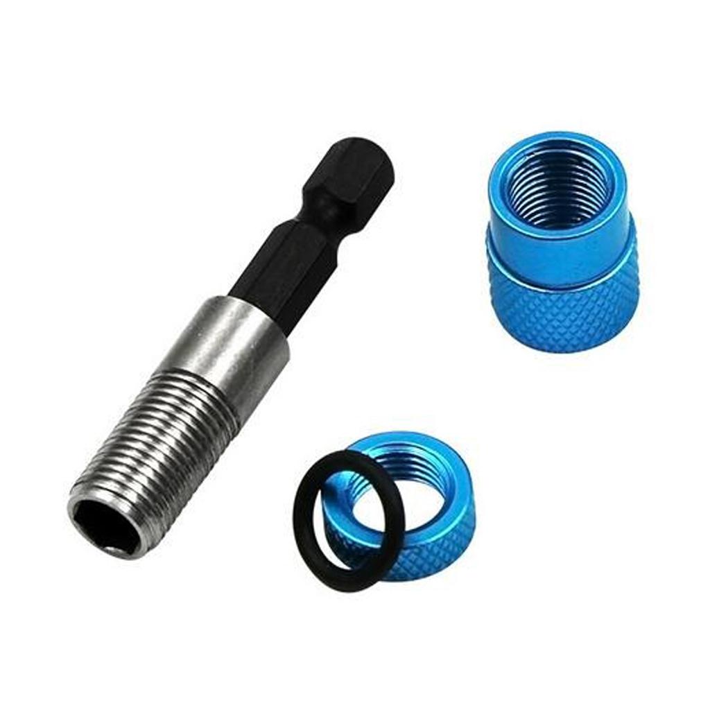 1/4 Inch Impact Drive Hex Shank Quick Release Change Holder Bit Drill Chuck