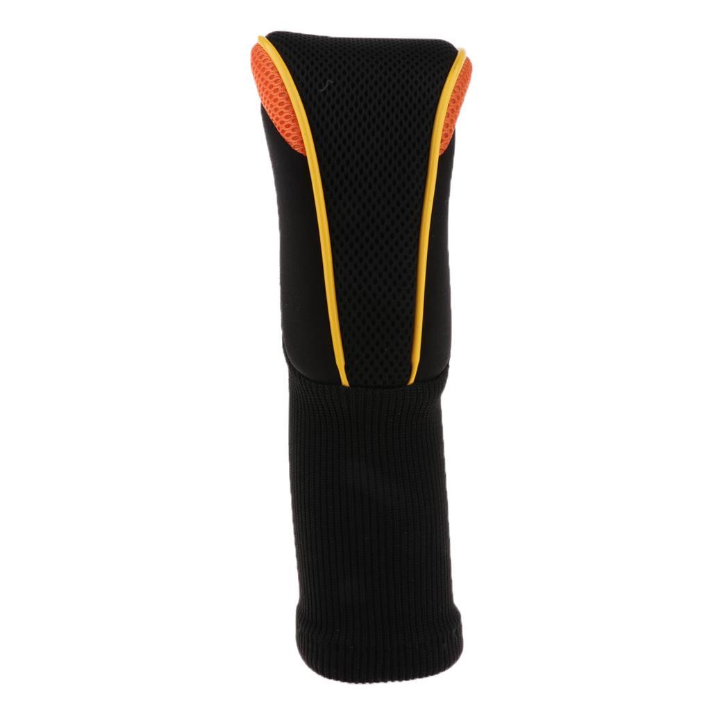 Golf Hybrid Club Head Covers with Interchangeable No. Tag UT Head Cover