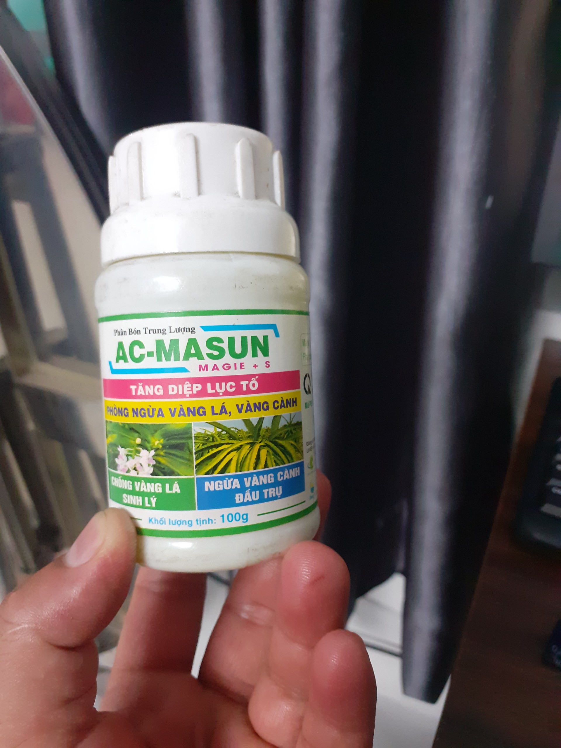 Tăng diệp lục tố ac-masun