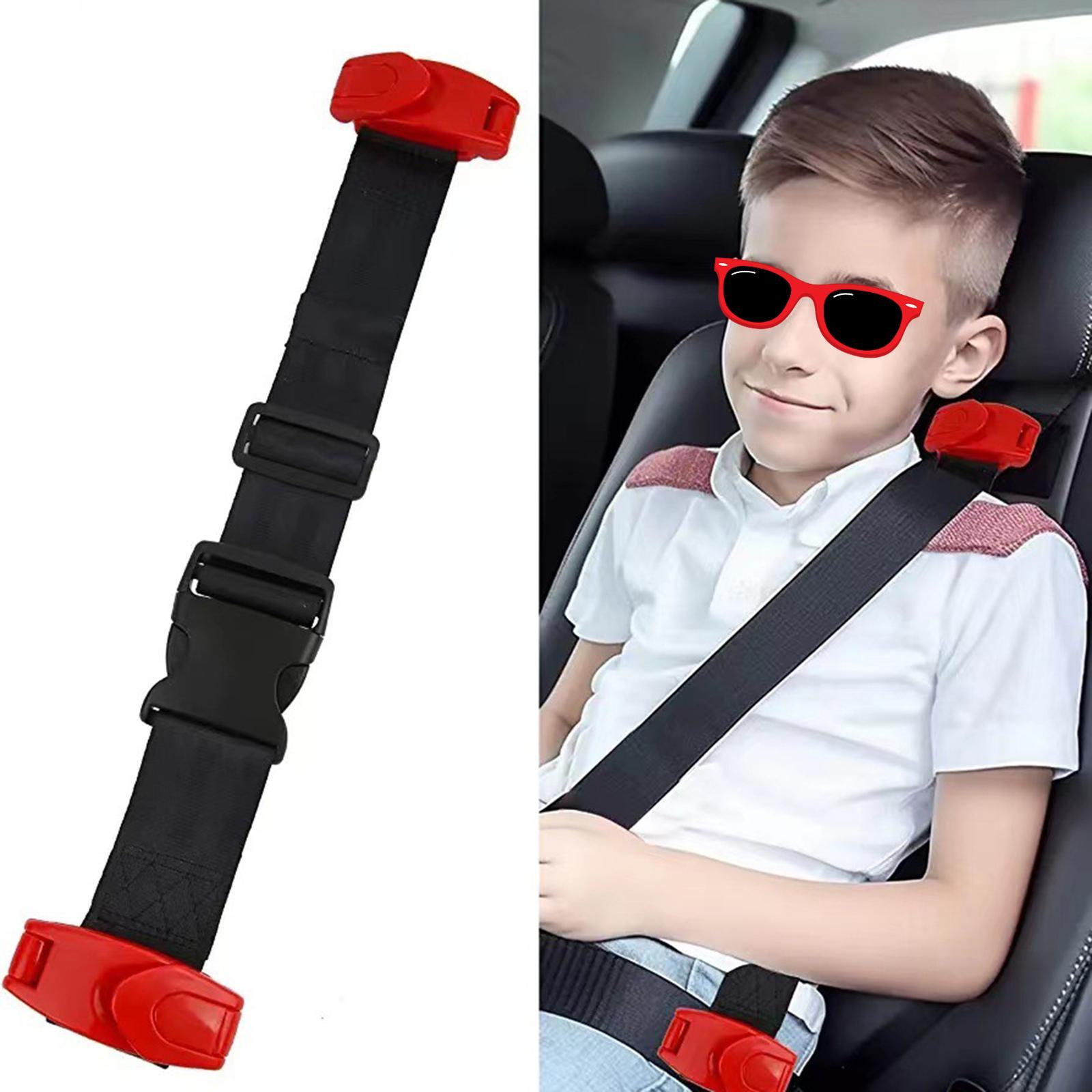 Car Seat Belt Adjuster for Kids Auto Safety Belt for Adults Fixed Carry