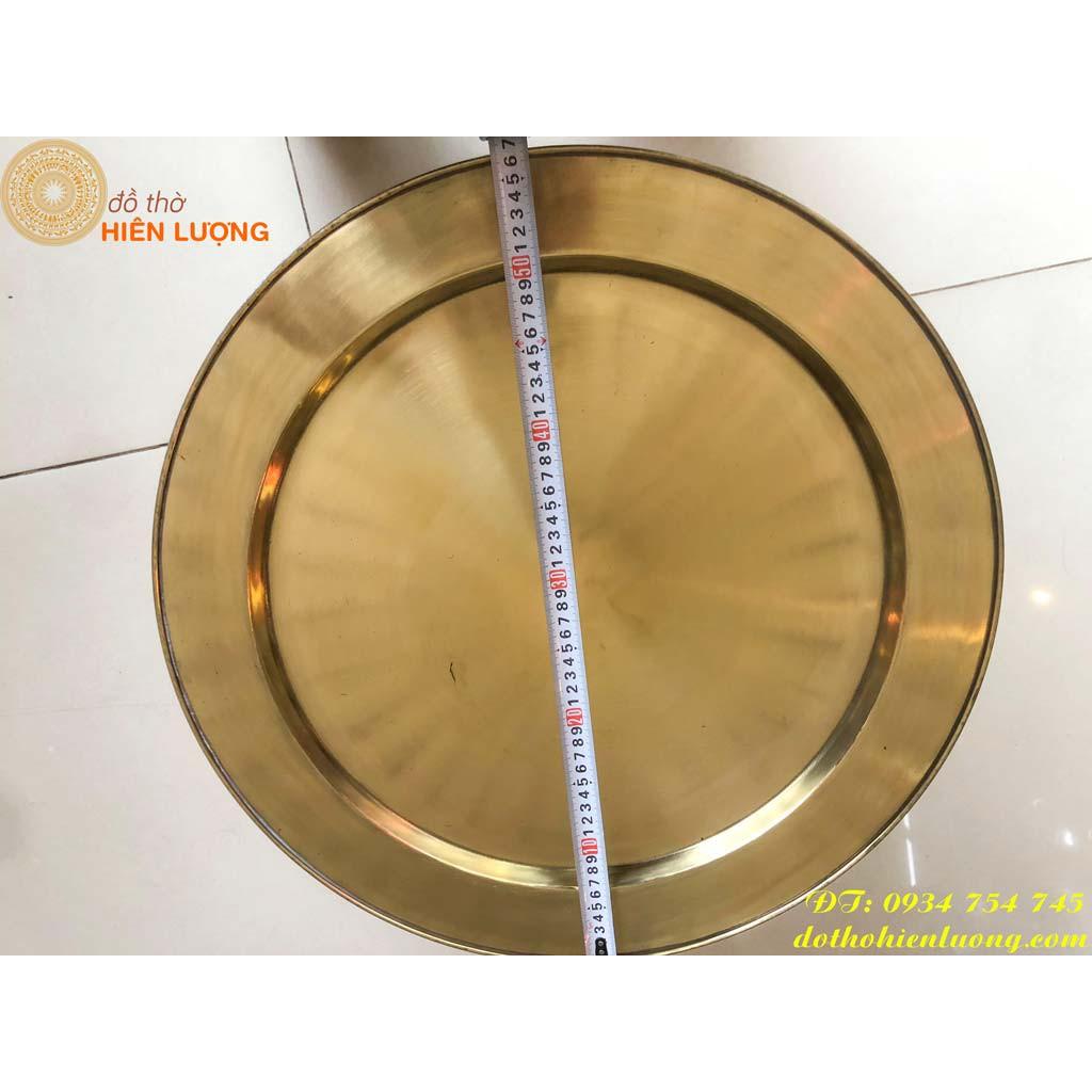 Mâm Đồng Thau Trơn