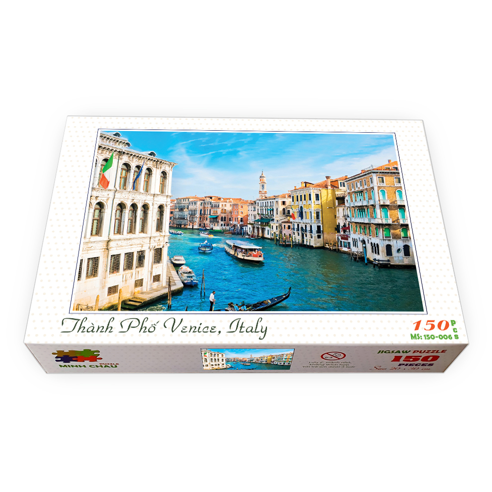 Bộ tranh xếp hình 150 mảnh – Thành Phố Venice, Ý