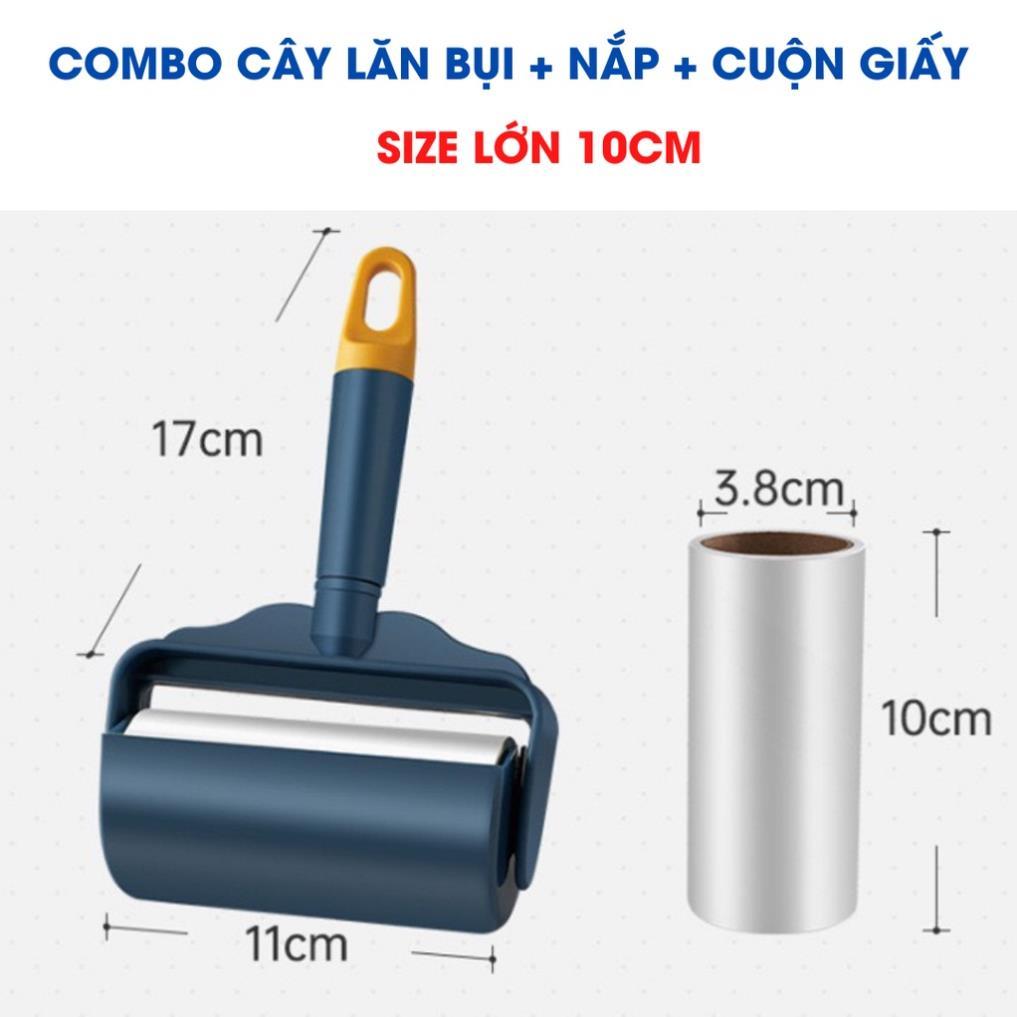 Hàng Cao Cấp Cây Lăn Bụi Quần Áo, Lông Xơ Ga Giường/ Sofa , Lông Chó Mèo Thế Hệ Mới K120