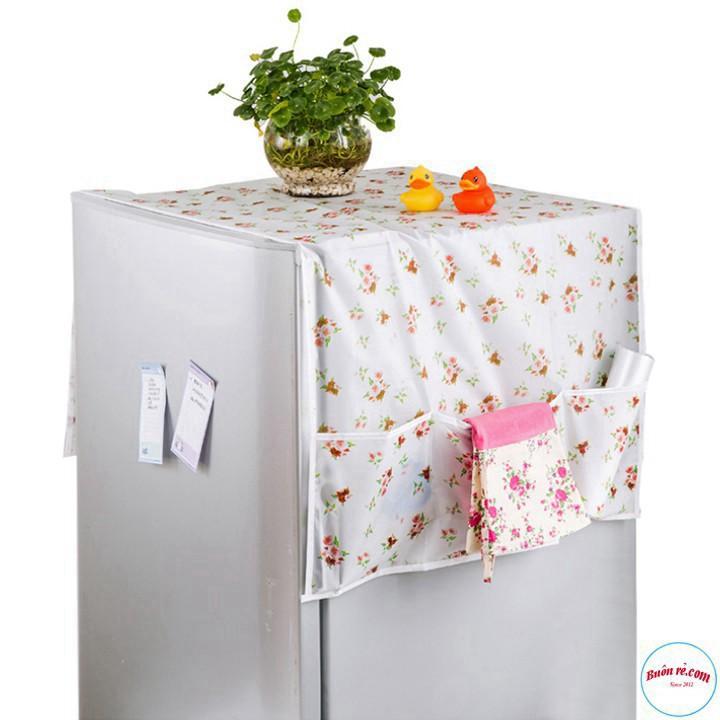 Khăn Phủ Tủ Lạnh, Khăn Phủ Máy Giặt , Lò Vi Sóng Vải Gai