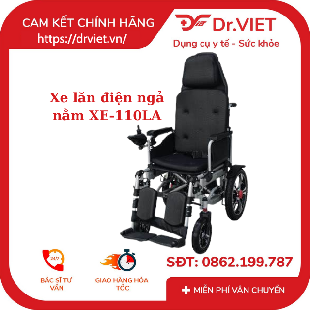 Xe điện đa tiện ích ngả nằm Lucass X802 - Dành cho người già và khuyết tật, nâng hạ bằng thủy lực