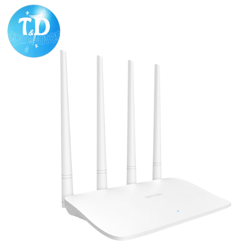 Bộ phát WiFi Tenda F6 4 angten 5dBi chuẩn N 300Mbps - Hàng chính hãng Microsun phân phối