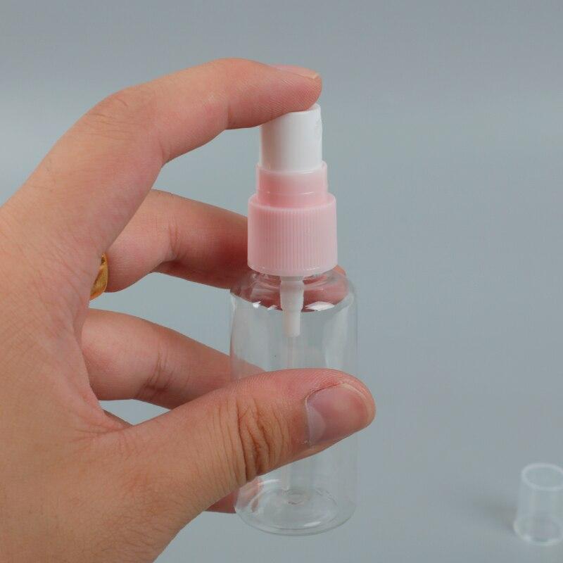 (Hàng Mới Về) Set 5 Chai Nhựa Mini Trong Suốt Đựng Mỹ Phẩm Tiện Dụng Khi Đi Du Lịch