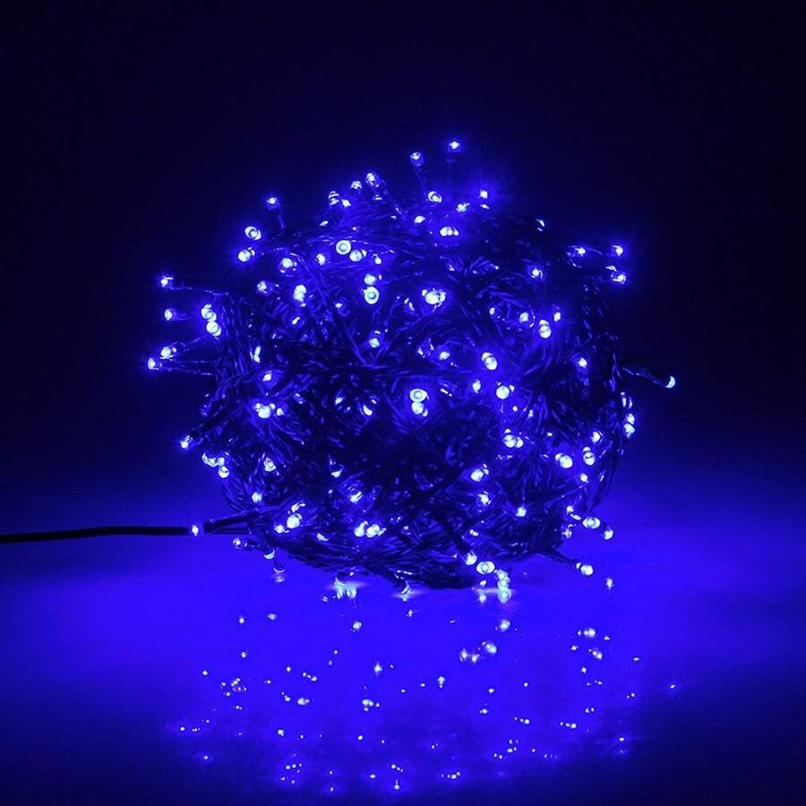 Dây đèn led trang trí Noel Màu Xanh Dương 50M