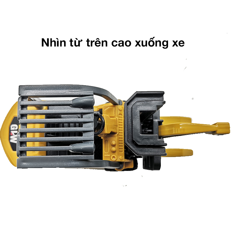 Đồ chơi mô hình xe nâng móc hàng KAVY NO.8832 chất liệu hợp kim và nhựa nguyên sinh an toàn, chi tiết sắc sảo