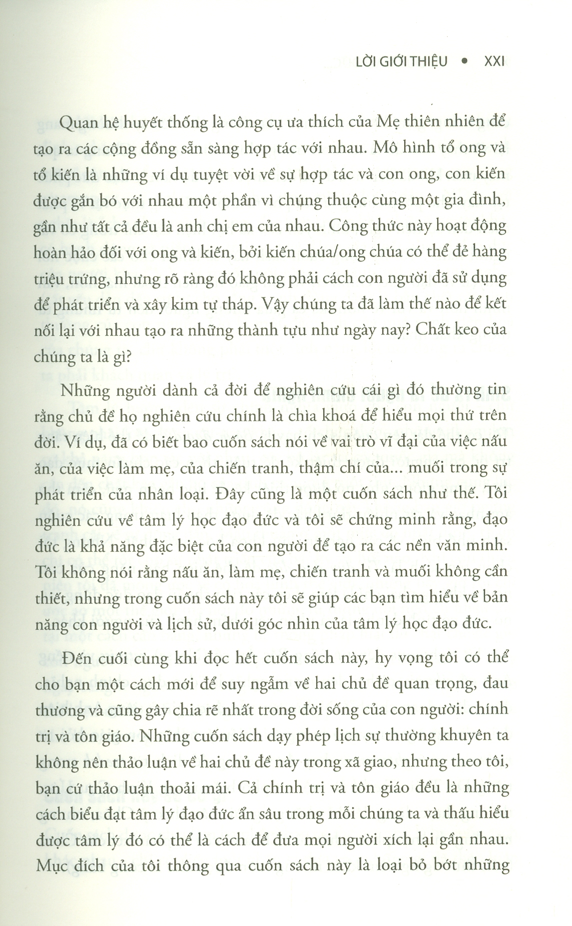 Tư Duy Đạo Đức - Vì Sao Những Người Tốt Bị Chia Rẽ Bởi Chính Trị Và Tôn Giáo - Tái bản lần thứ ba năm 2021