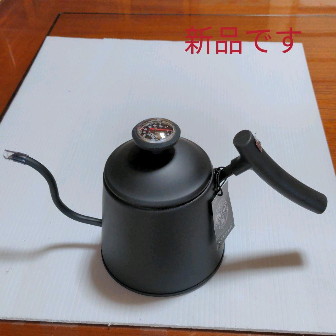 Ấm pha trà, cà phê dùng cho bếp từ kèm nhiệt kế Drip Pot 1.1L hàng nội địa Nhật Bản