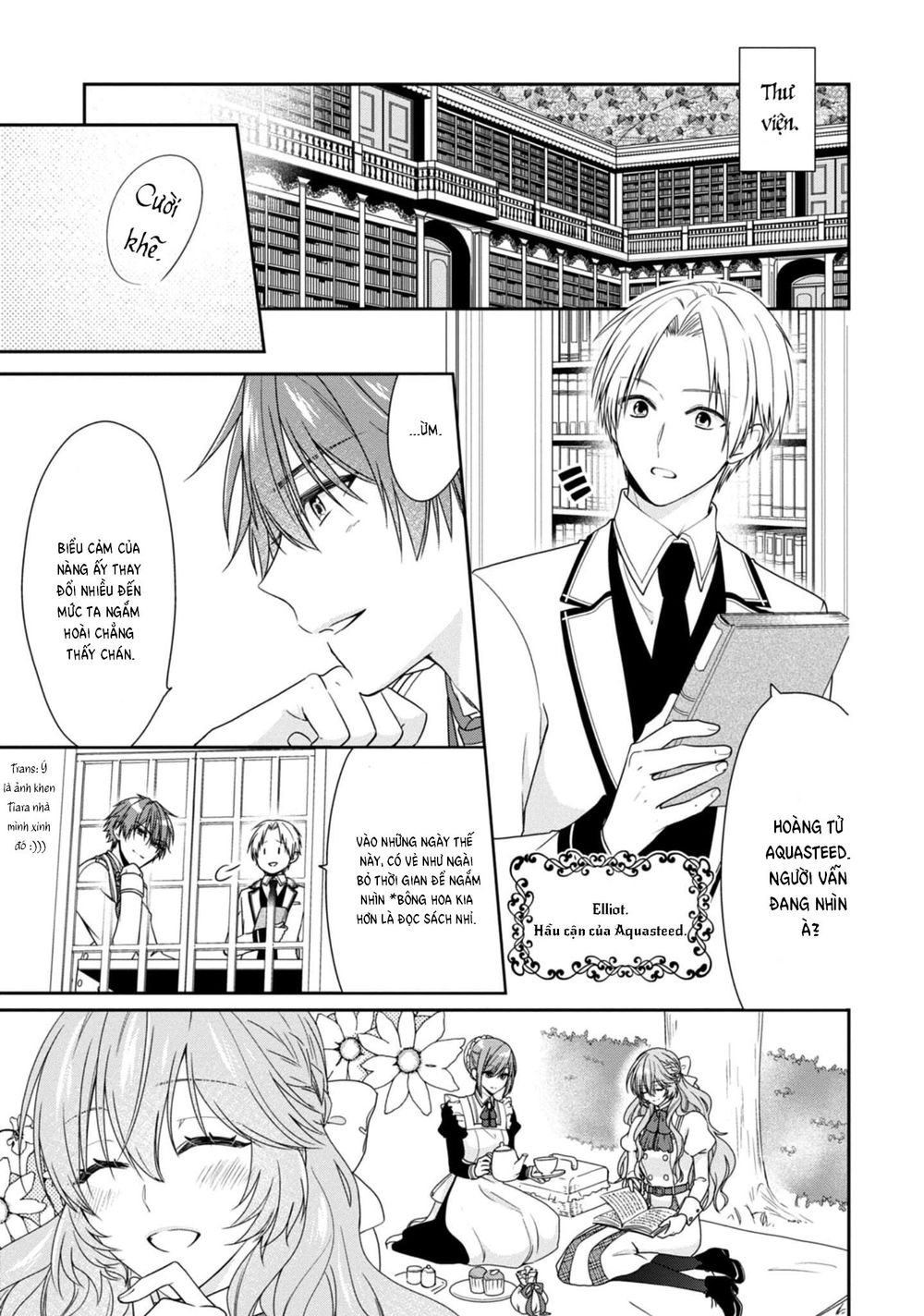 akuyaku reijou wa ringoku no outaishi ni dekiai sareru chapter 4.5 7