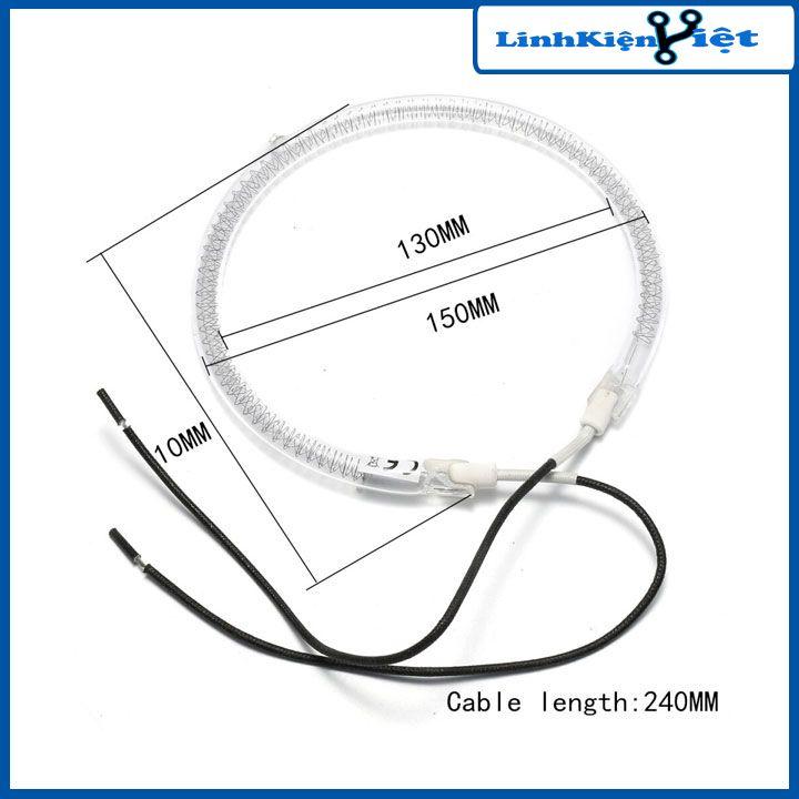 Bóng nướng nồi chiên không dầu đủ đường kính 8cm - 13cm