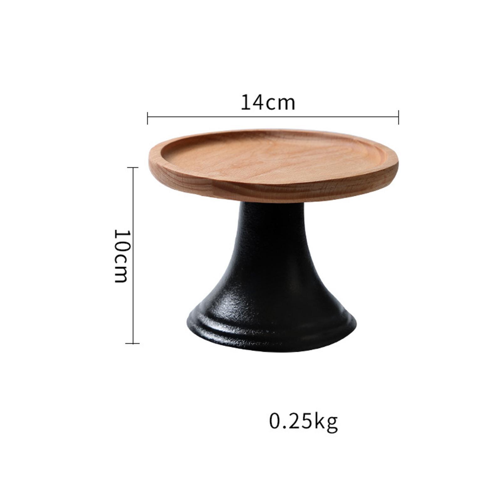 Cake Stands Food Serving Trays, Cake Stand Pedestal, Farmhosue Style Wooden Serving Tray, Cake Pedestal Display, Food Serving Trays for Wedding Party