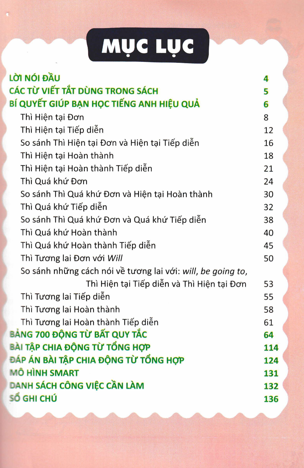 Cẩm Nang Chinh Phục Các Thì Và Động Từ Bất Quy Tắc Trong Tiếng Anh - ABB