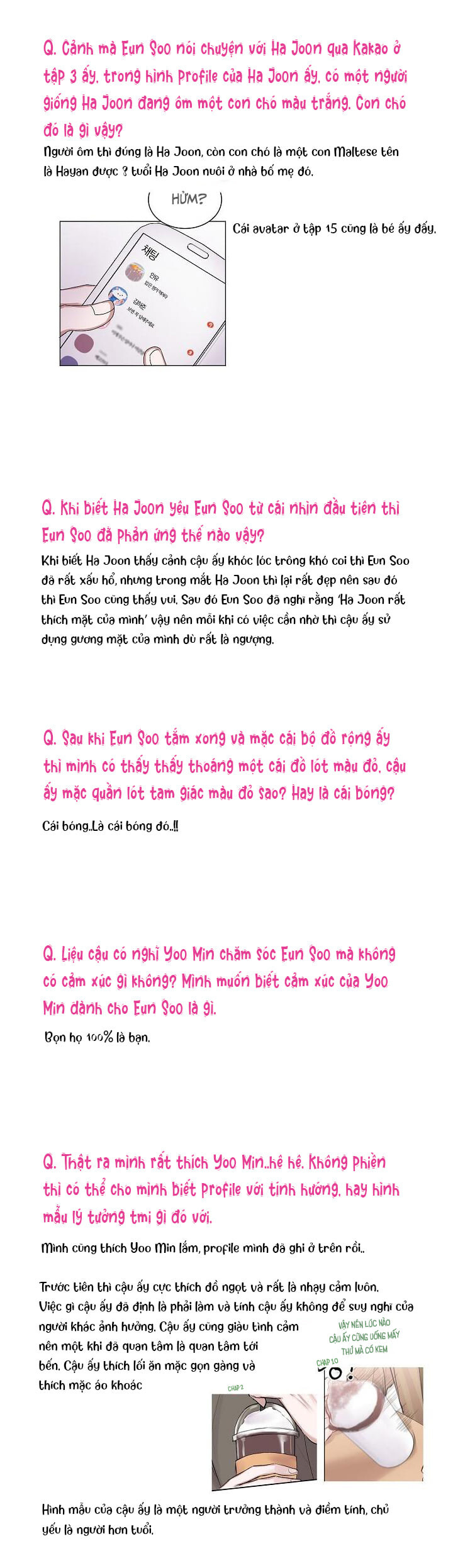 tiền bối, đừng khóc mà! chapter 22.6 5