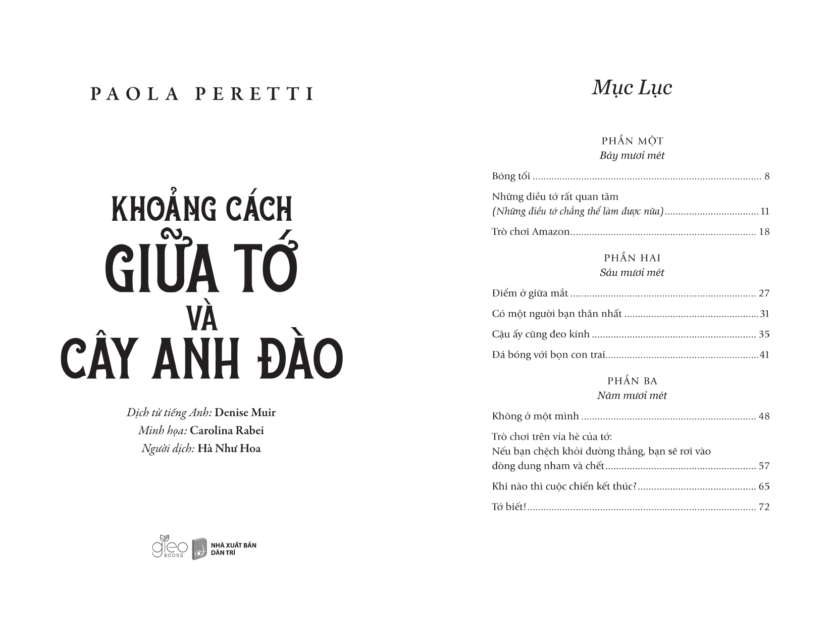 Khoảng Cách Giữa Tớ Và Cây Anh Đào