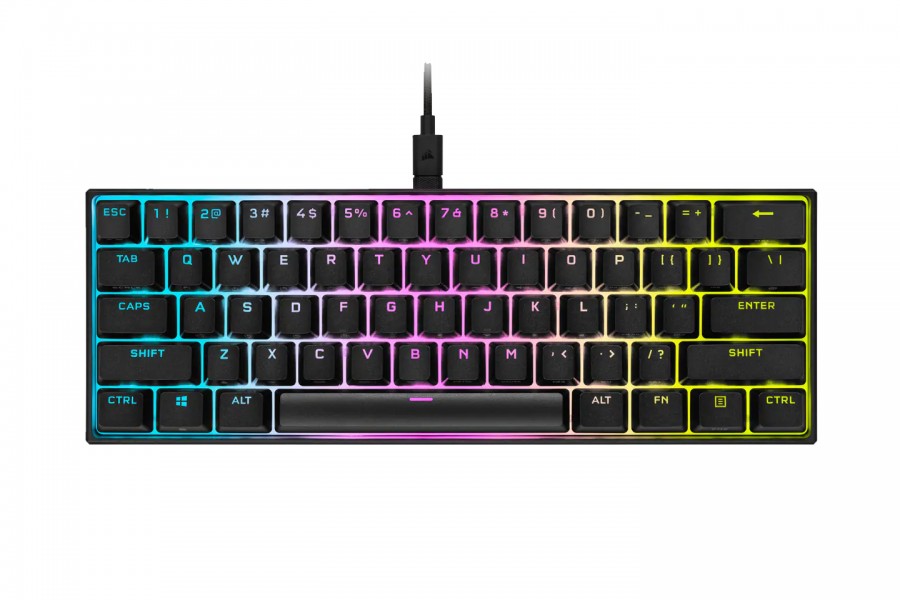 Bàn phím Corsair K65 RGB Mini BLK-MX SPEED - NEW- HÀNG CHÍNH HÃNG