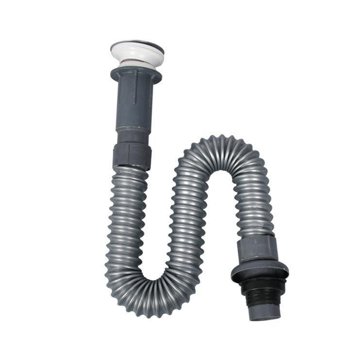 Xi phông chậu rửa mặt ống sun bi xả lật inox bóng,ruột gà giá rẻ