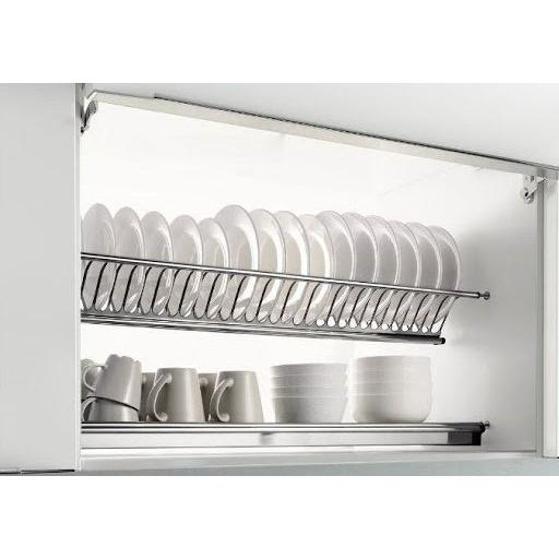 Gía Bát Cố Định Inox304 - V 2 Tầng
