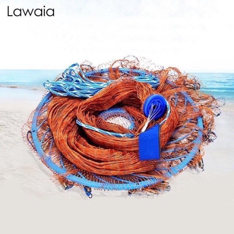 Chài đĩa bay - chài cá thái lan sợi dù chài rút đĩa bay UFO chuyên bắt cá tôm