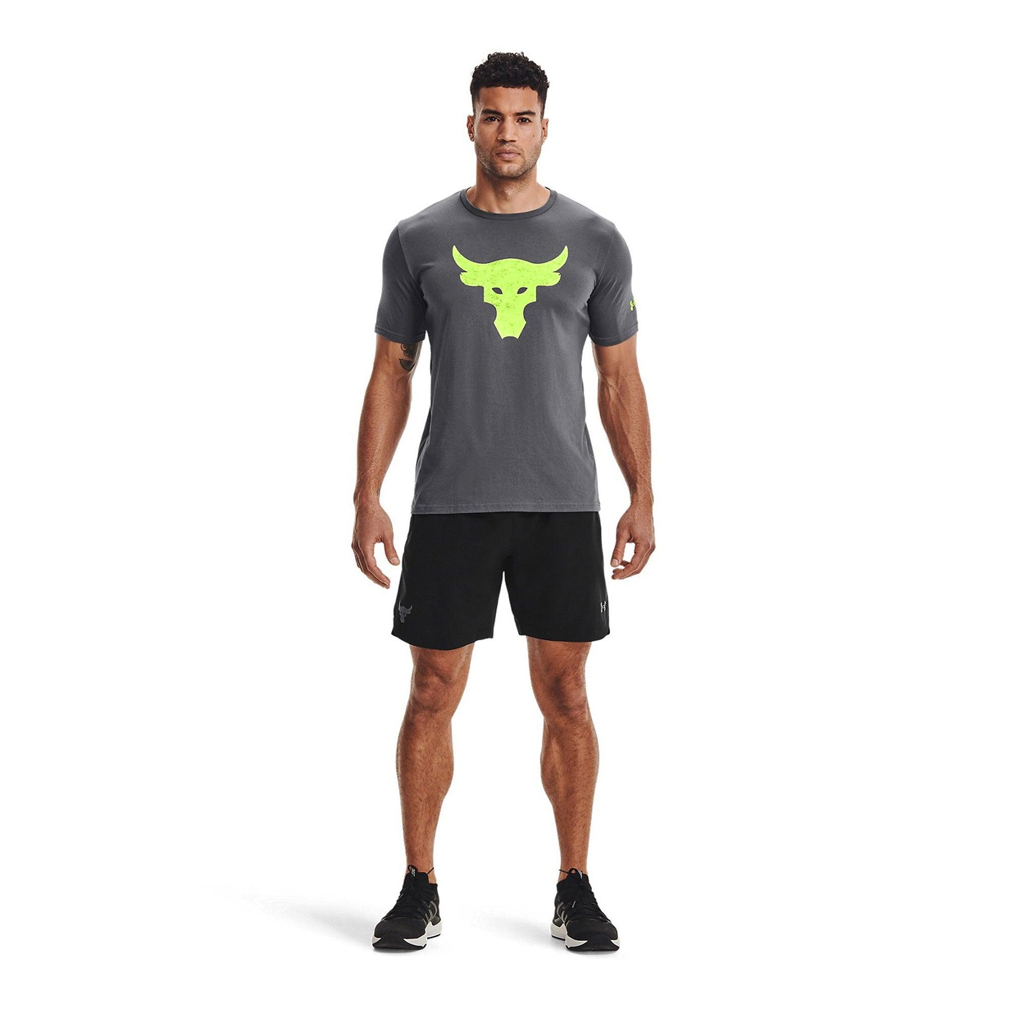 Áo thun tay ngắn thể thao nam Under Armour Project Rock Brahma Bull - 1361733-012