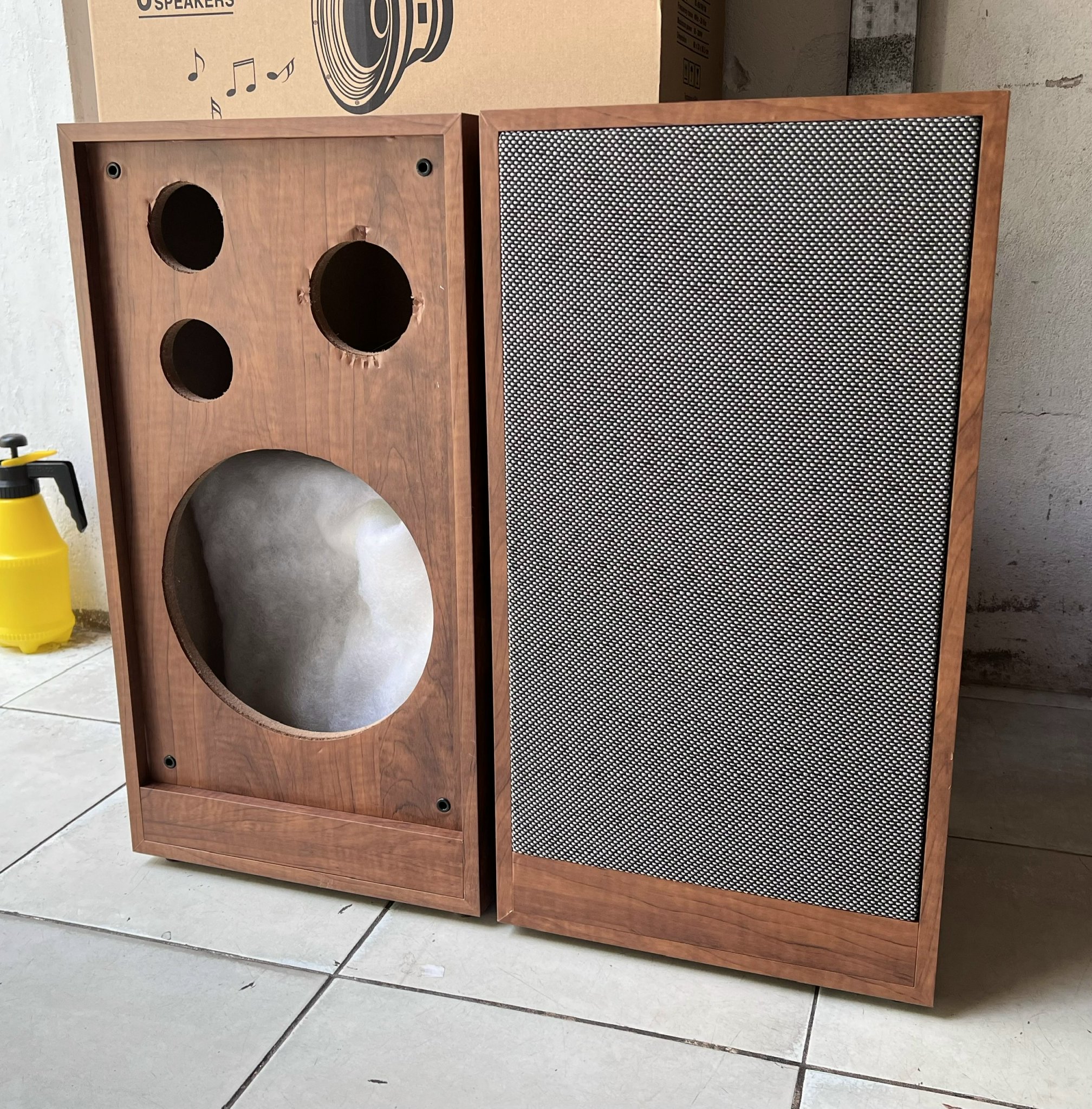 Vỏ thùng loa 3 tấc cổ Hải Triều