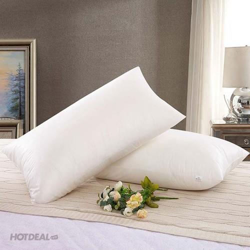 Ruột gối nằm ép hơi 2 chiếc kích thước 40x60 cm cho ga poly cotton