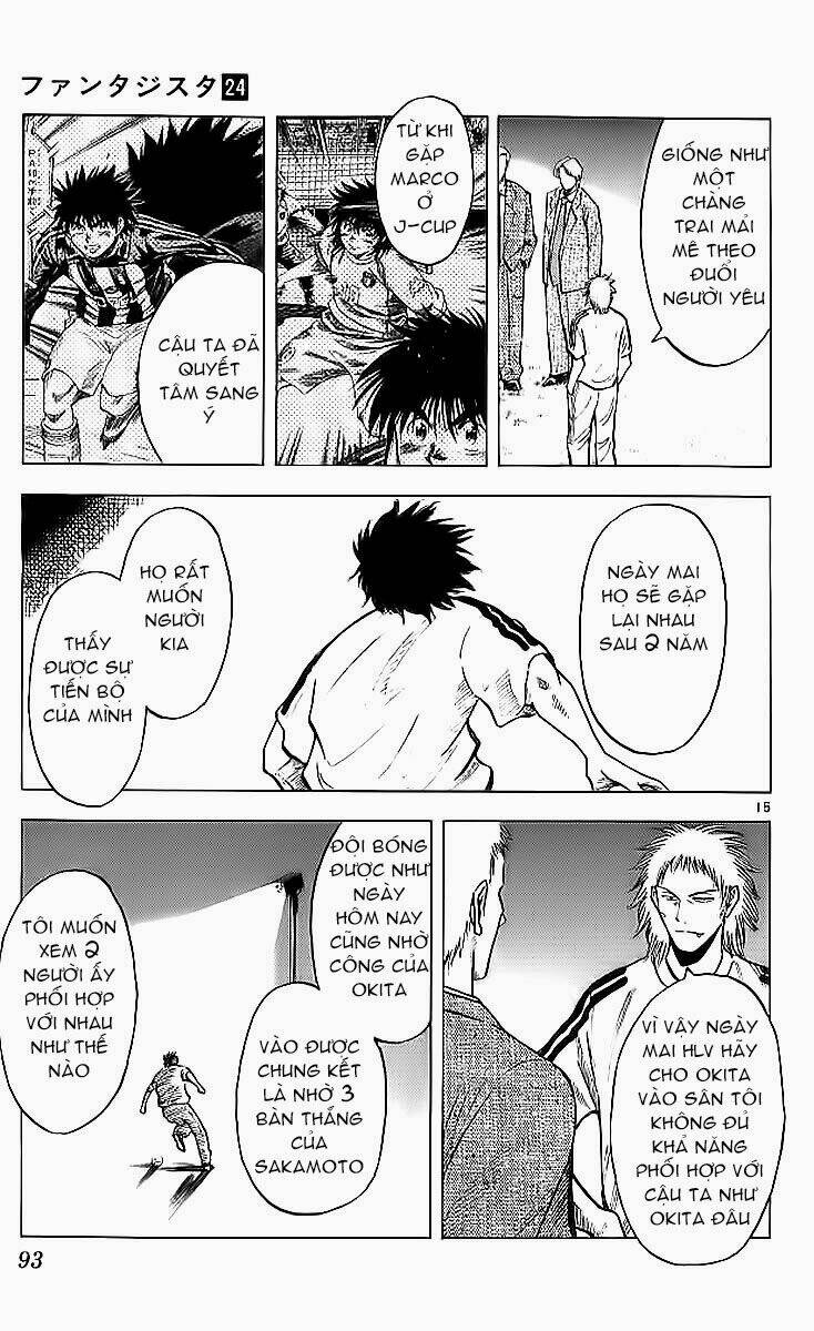 vũ điệu trên sân cỏ - fantasista chapter 209 15