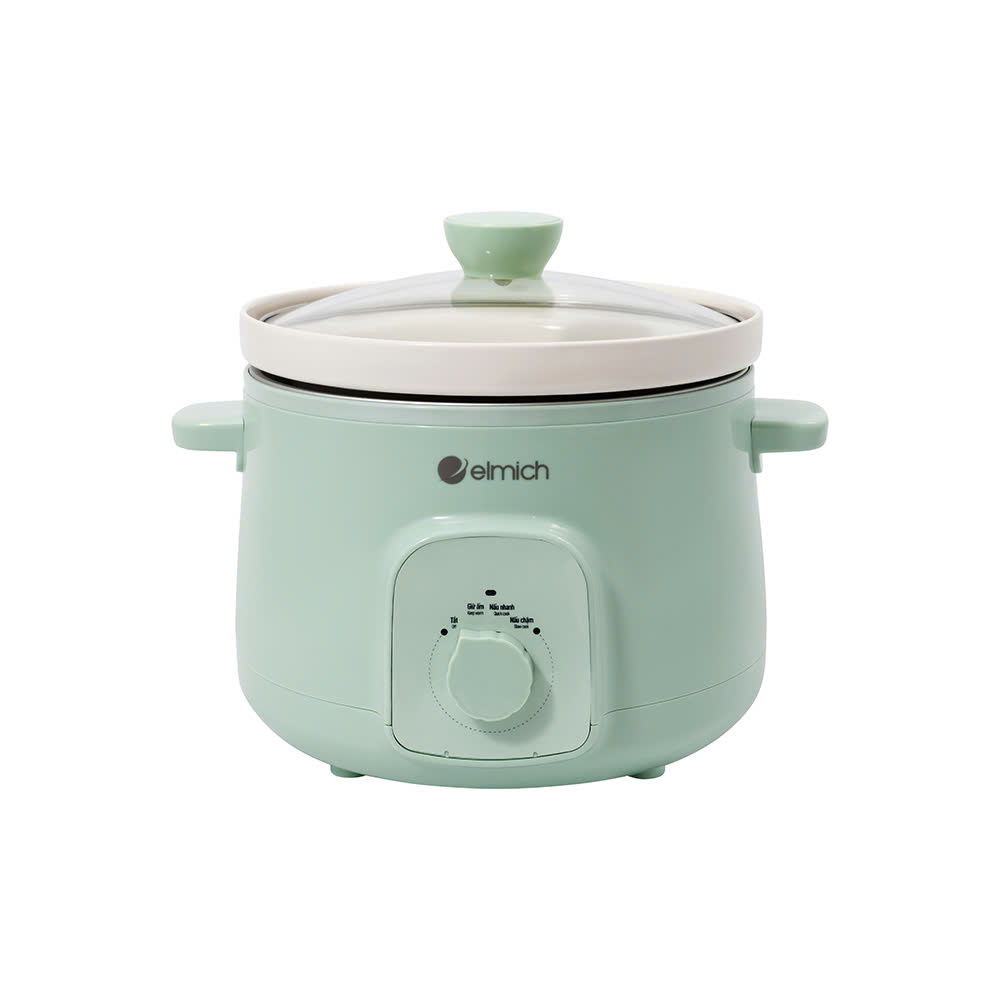 Nồi nấu chậm 3L Elmich SCE0489 - Hàng chính hãng (Trùng mã 4111470469841)