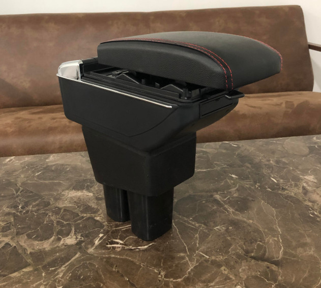 Hộp tỳ tay ô tô, xe hơi tích hợp 7 cổng USB dùng cho xe Honda City 2009-2013