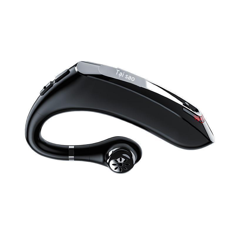 Tai nghe bluetooth không dây không nhét trong tai thuận lợi nhất treo dẫn truyền xương tai điều khiển một tai dài ở chế độ chờ treo tai chế độ riêng tư trả lời điện thoại