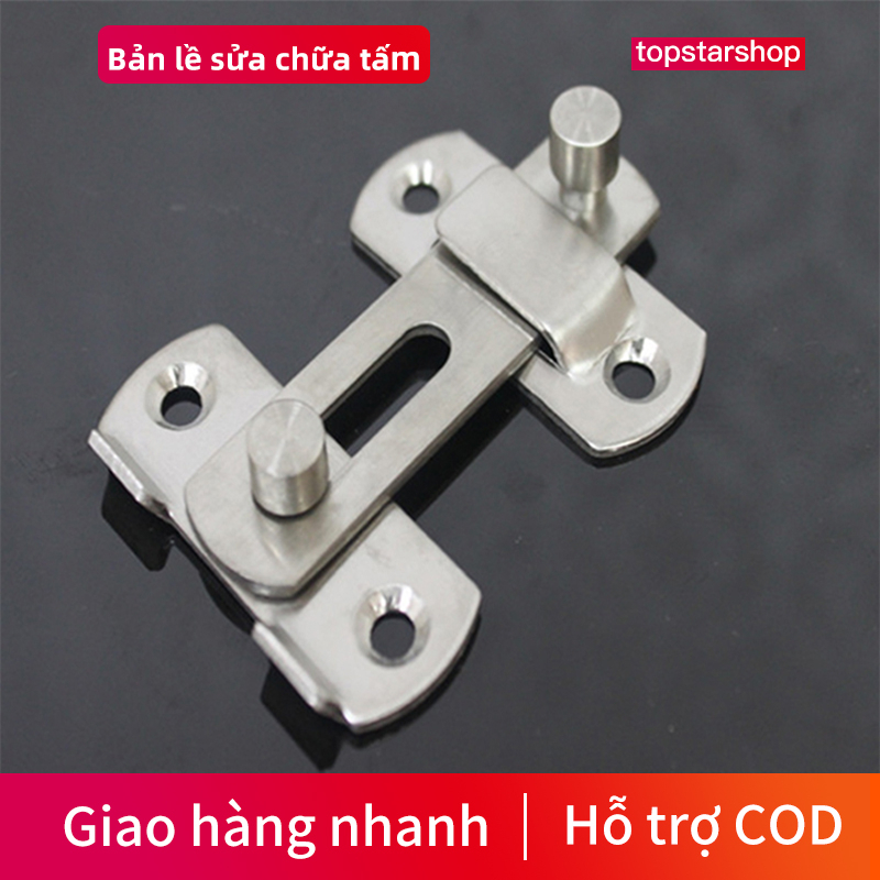 Chốt cửa trượt bằng thép không gỉ chống trộm tiện dụng chốt cửa Xoay Bằng Thép Không Gỉ Chốt Cửa