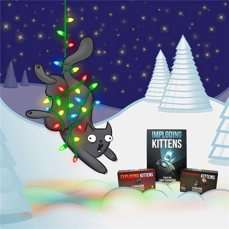 Bộ thẻ bài chơi game Mèo Nổ Tưng Bừng exploding kittens