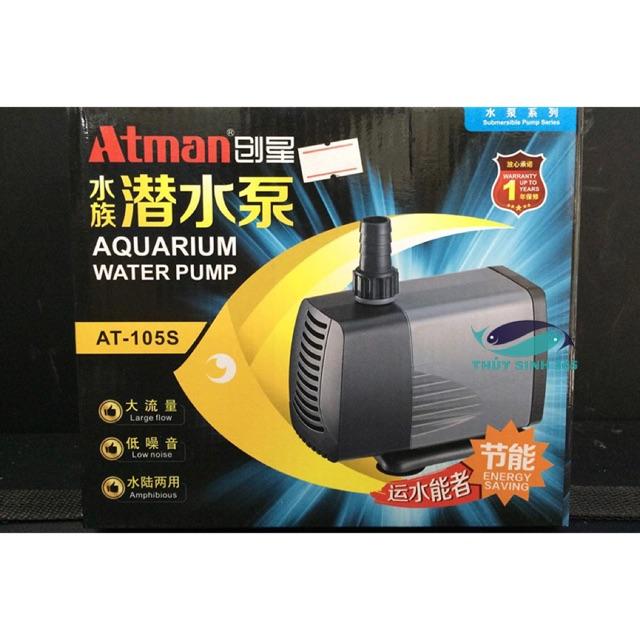 Máy bơm Atman AT-105S 37W hồ cá chất lượng cao - Hàng Công Ty