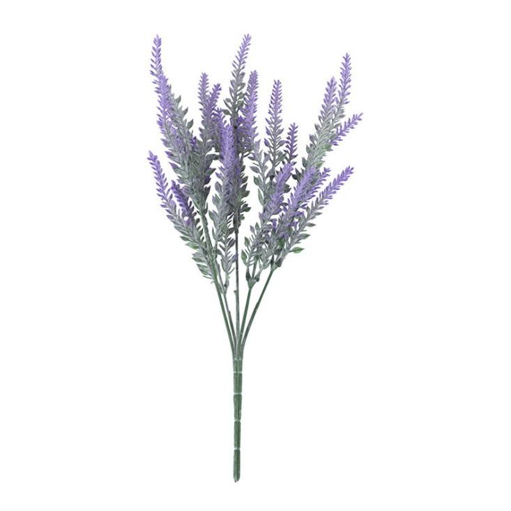 Hoa giả lavender gồm 5 màu trang trí decor nhà cửa shop đồ 38cm