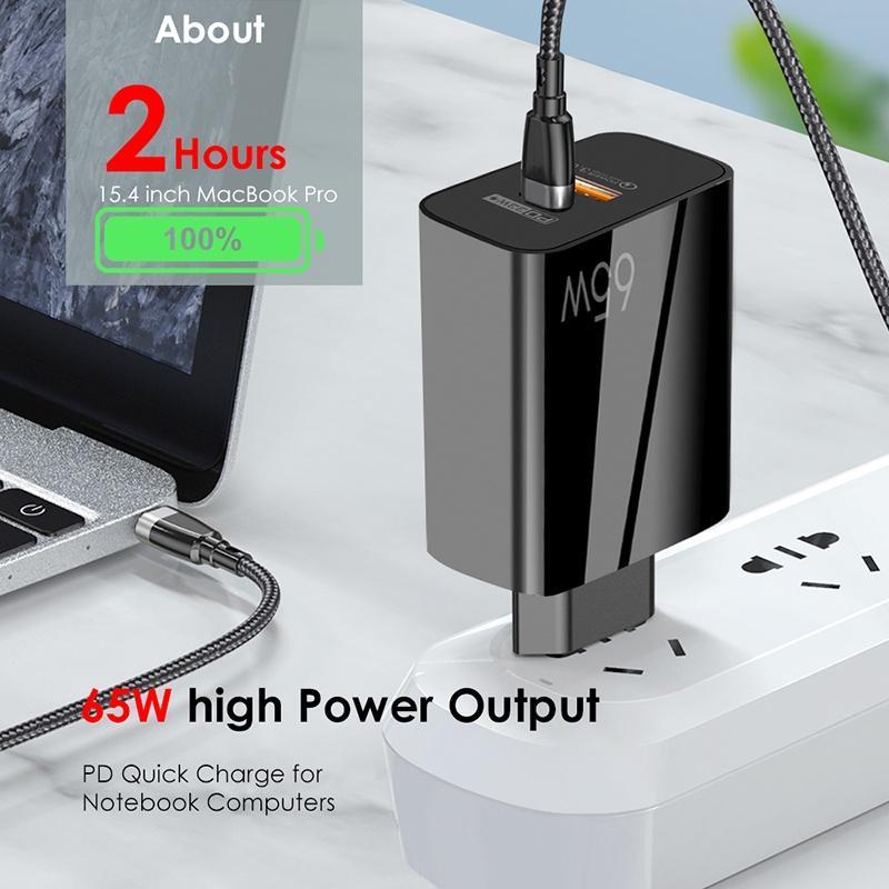 Bộ Sạc Nhanh PD USB C 65W PD Chất Lượng Cao
