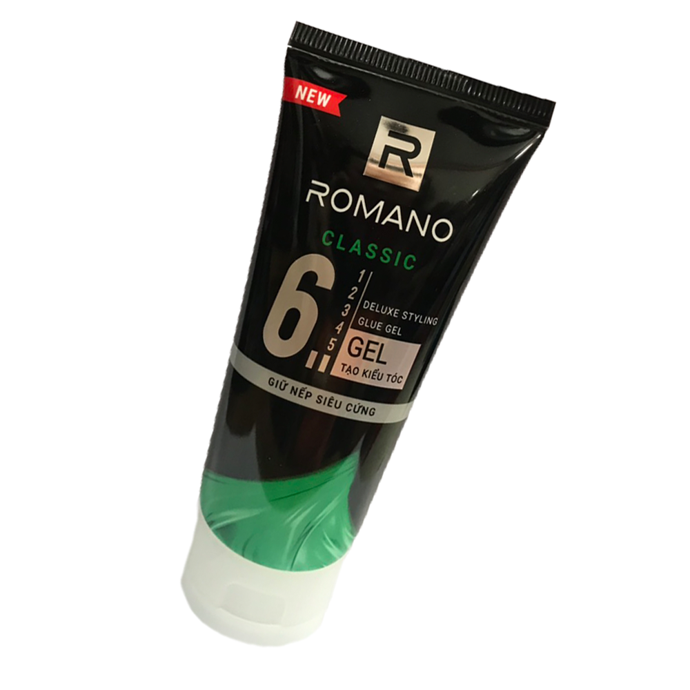 Gel vuốt tóc Romano Classic Siêu cứng 150g- Mẫu mới