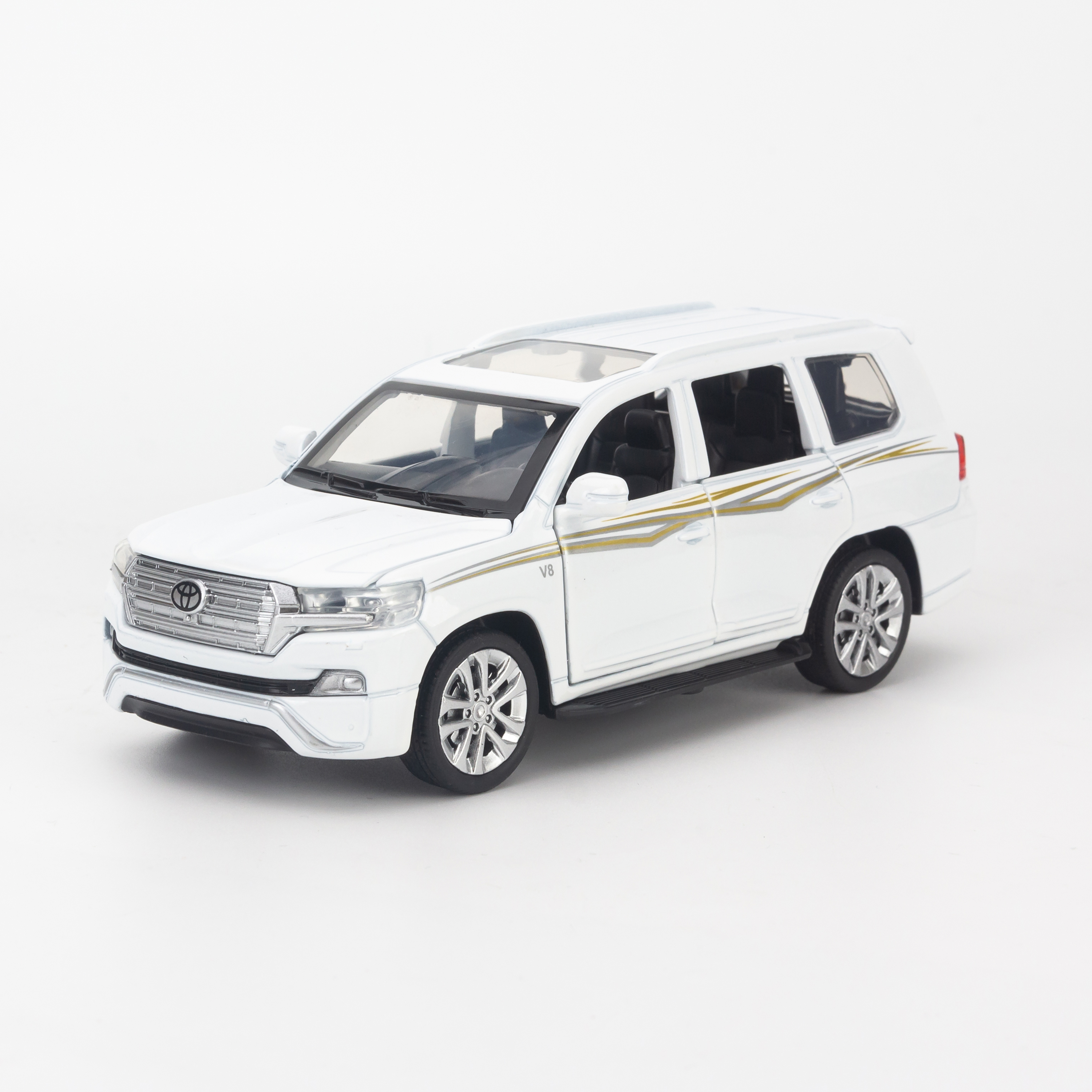 Mô hình xe Toyota Land Cruiser 2019 V8 1:32 Miniauto - 3226A