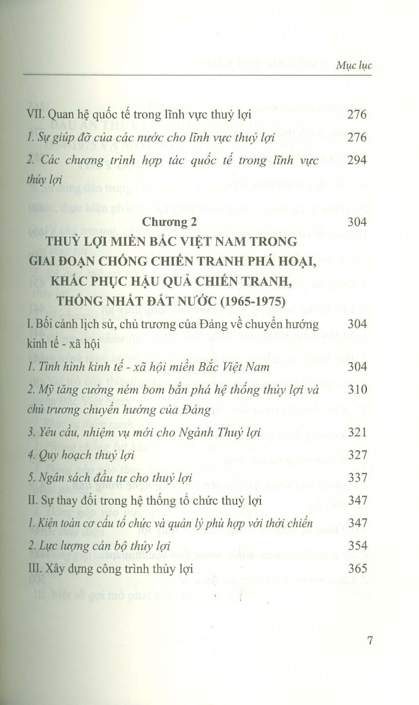 Thủy Lợi Miền Bắc Việt Nam (1954-1975) (Sách Chuyên Khảo)
