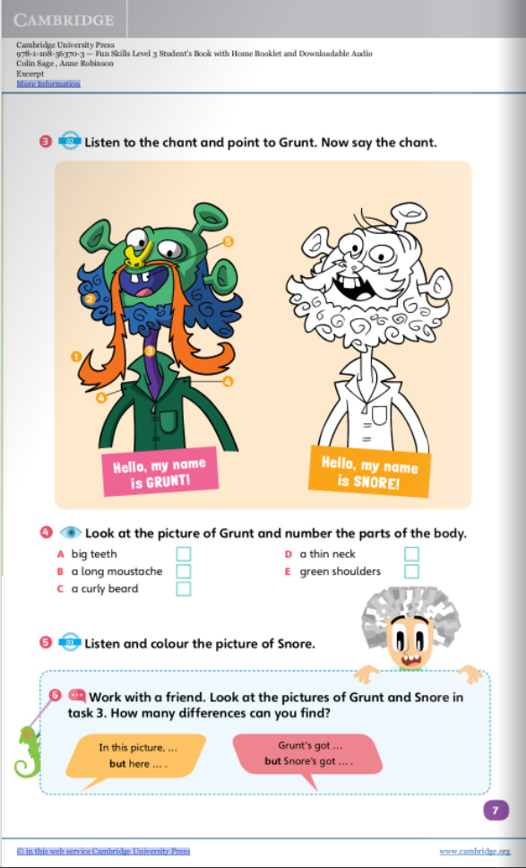 Fun Skills Level 3 Student's Book With Home Booklet And Downloadable Audio