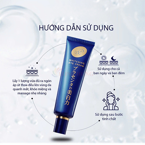Kem dưỡng mắt Meishoku Placewhiter Eye Cream (5g/30g) - Hàng chính hãng