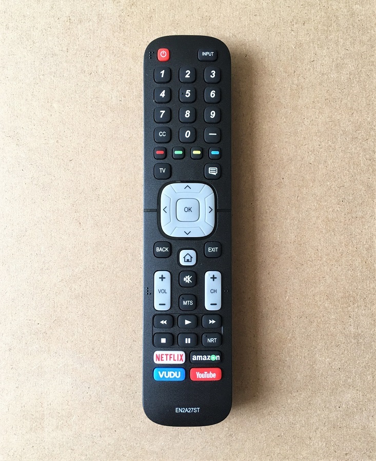 Remote Điều Khiển Dành Cho Smart TV, Internet TV, TV Thông Minh SHARP EN2A27ST (Kèm Pin AAA Maxell)