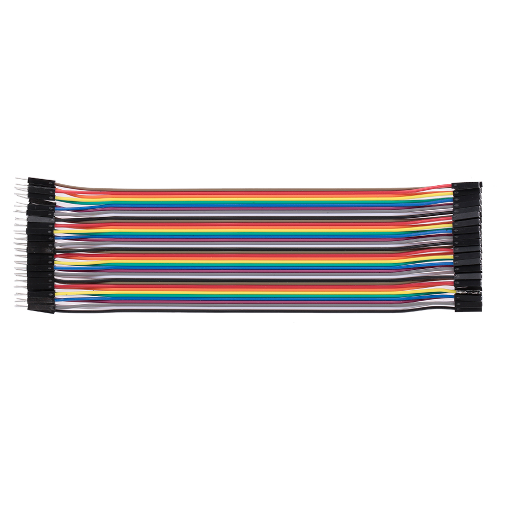 Dây Cáp BreaDBoard Jumper Dupont Nam Sang Nữ Cho Cáp Arduino 40pin 20cm, Nhiều Màu