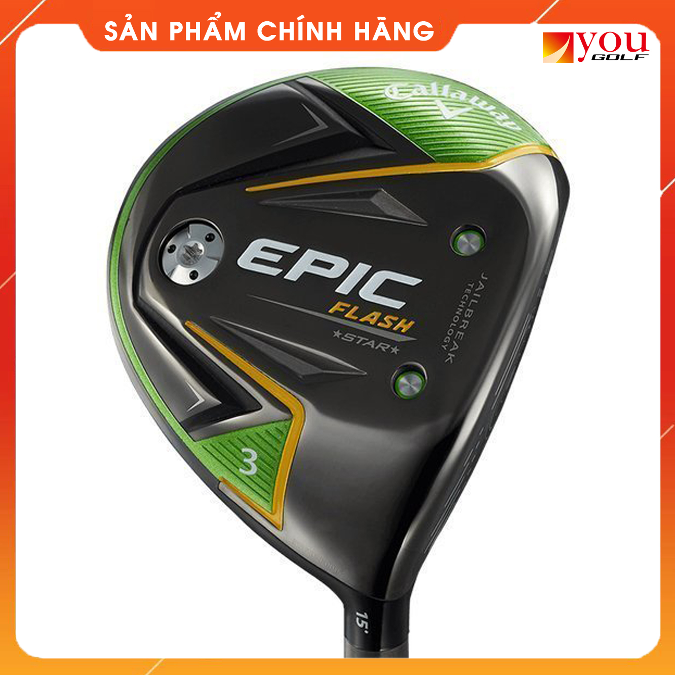 Gậy Golf Epic Flash Star Fairway Wood Men Golf Club