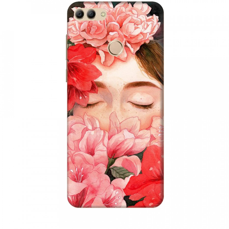 Ốp lưng dành cho điện thoại HUAWEI Y9 2018 Nàng Hoa